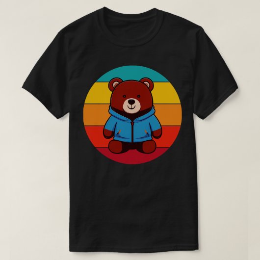 T-shirt Ours vintage (Design devant)