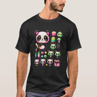 T-shirt Ourse de beauté pour femmes Fille MUA Beautician T