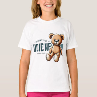 T-shirt 🧸 Ourson Mignon de Style Vintage | Jouet en Peluc