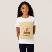 T-Shirt ourson mignon doux (Devant entier)