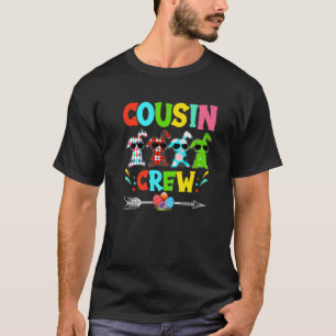 T-shirt Ousin Crew Cute Bunny Rabbit Correspondant Jour Pâ