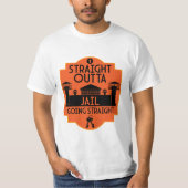 T-shirt Out Of Jail Prison Release Gift Two-Tone Coffee Mu (Devant)