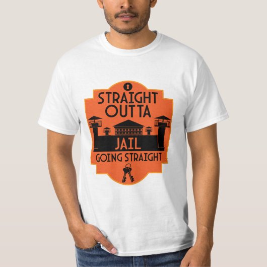 T-shirt Out Of Jail Prison Release Gift Two-Tone Coffee Mu (Devant)