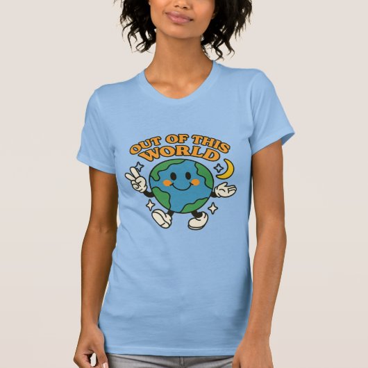 T-shirt « Out of This World » Terre (Devant)