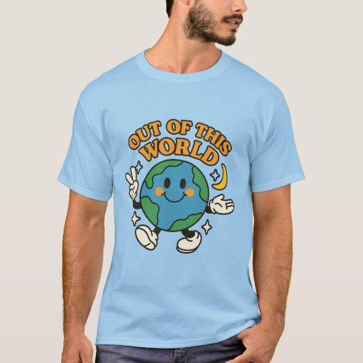T-shirt « Out of This World » Terre (Devant)