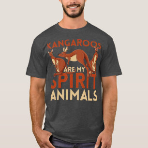 T-shirt Outback Australie Kangaroo Lover Spirit Animal Kan