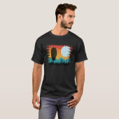T-shirt Outdoor Swinger Hiking Camping Retro Upside Down P (Devant entier)