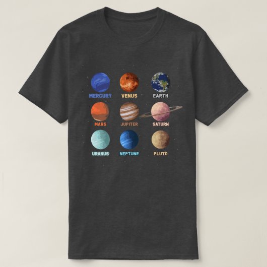 T-shirt Outer Space Exploration Science Science Fan Premiu (Design devant)