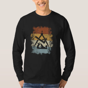 T-shirt Outil de charpentier Vintage pour le travail du bo