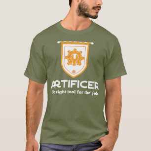 T-shirt Outil De Droit De Classe RPG Artificer Pour Le Tra