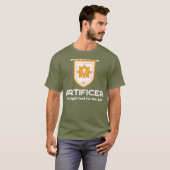 T-shirt Outil De Droit De Classe RPG Artificer Pour Le Tra (Devant entier)