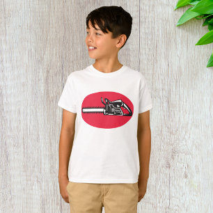 T-shirt Outil de journalisation du bûcheron de scie à chaî