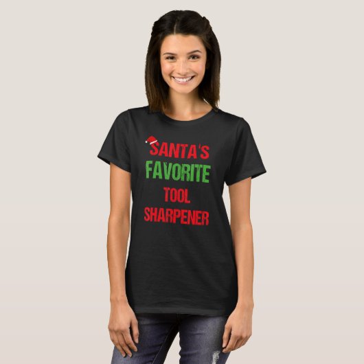 T-shirt Outil Sharpener Funny Pajama Noël (Devant entier)