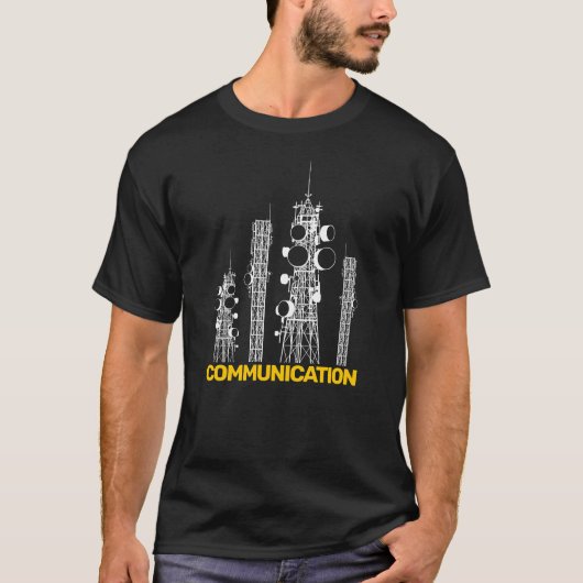 T-shirt Outils de communication (Devant)