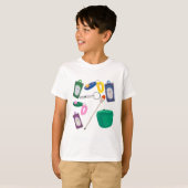 T-shirt Outils de formation animale (Devant entier)