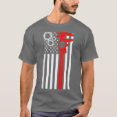 T-shirt Outils d'indicateur de machine CNC Machine Operato (Devant)