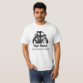 T-shirt Outils handyman personnalisables v2 (Devant entier)