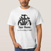 T-shirt Outils handyman personnalisables v2 (Devant)