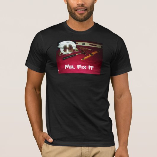 T-SHIRT OUTILS M. FIXER LE TITRE IT (Devant)