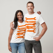 T-shirt Outils - Orange (Unisexe)