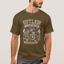 Outlaw Monster Truck That’s How I Roll Mens