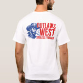 T-shirt Outlaw West Cowboy (Dos)