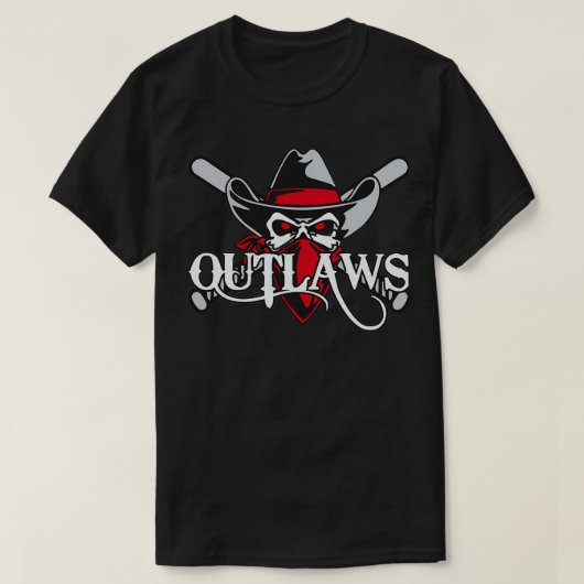 T-shirt Outlaws Baseball 2 (Design devant)