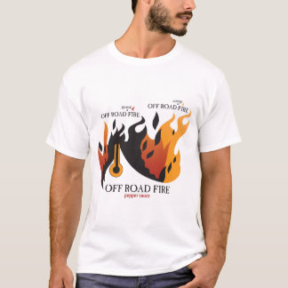 T-shirt Outre du feu de route - hommes détruits