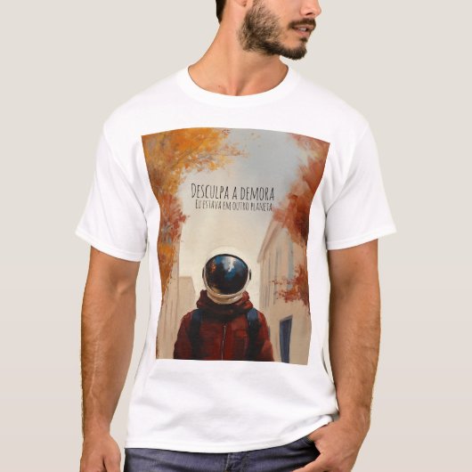 T-shirt Outro Planeta (Devant)