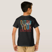 T-shirt Outrons vos excuses (Dos entier)
