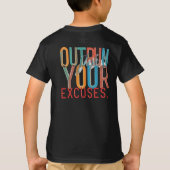 T-shirt Outrons vos excuses (Dos)