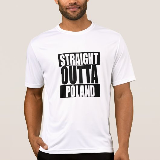 T-SHIRT OUTTA DROIT POLOGNE (Devant)