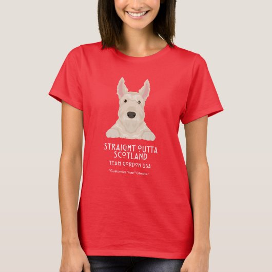 T-shirt "Outta" féminin (Devant)