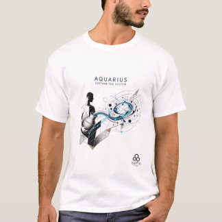 T-shirt OUTTA SPACE — Galaxie Verseau