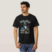 T-shirt Outta Spells But Not Outta Shells Wizard Fantasy  (Devant entier)