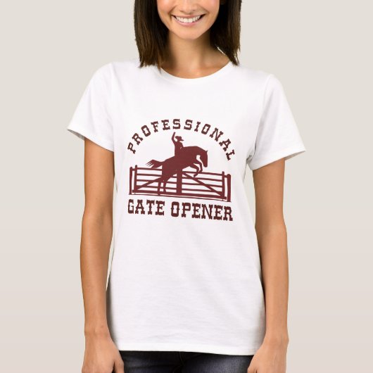 T-shirt Ouverture de porte professionnelle (Devant)