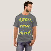 T-shirt ouvre ton esprit (Devant entier)