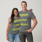 T-shirt ouvre ton esprit (Unisexe)