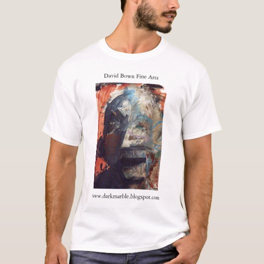 T-shirt ouvrez le masque de bouche (Devant)