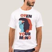 T-shirt Ouvrez votre esprit (Devant)