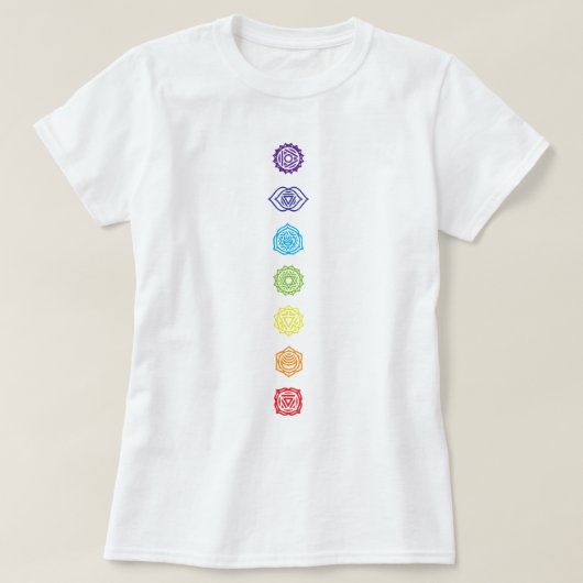 T-shirt Ouvrir et contrôler votre chakra (Design devant)