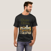 T-shirt Ouzo et olives (Devant entier)