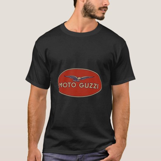 T-shirt Oval Moto Guzzi (Devant)