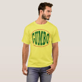 T-shirt Oval ovale de Gumbo (Devant entier)