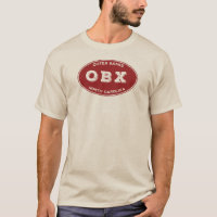 Oval solide OBX en rouge