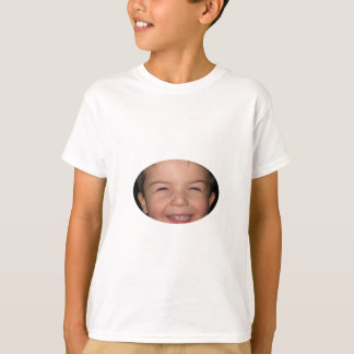 T-shirt Ovale heureux de singe