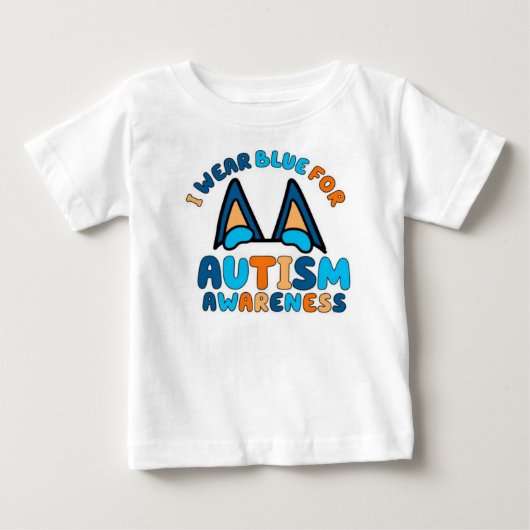 T-shirt over autisme bewustzijn (Voorkant)
