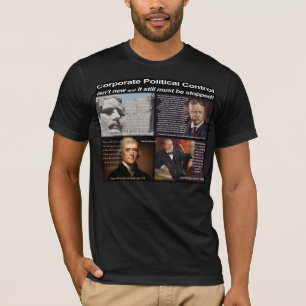 T-shirt over bedrijfsmatige politieke controle
