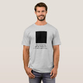 T-shirt over uitstel (Voorkant volledig)