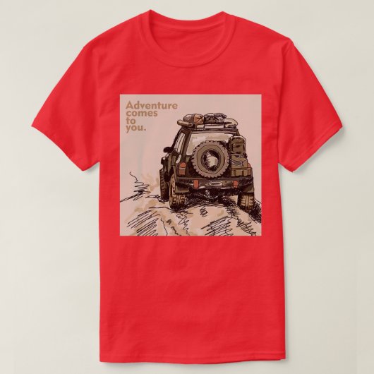 T-shirt Overland Adventure 1 (Design devant)